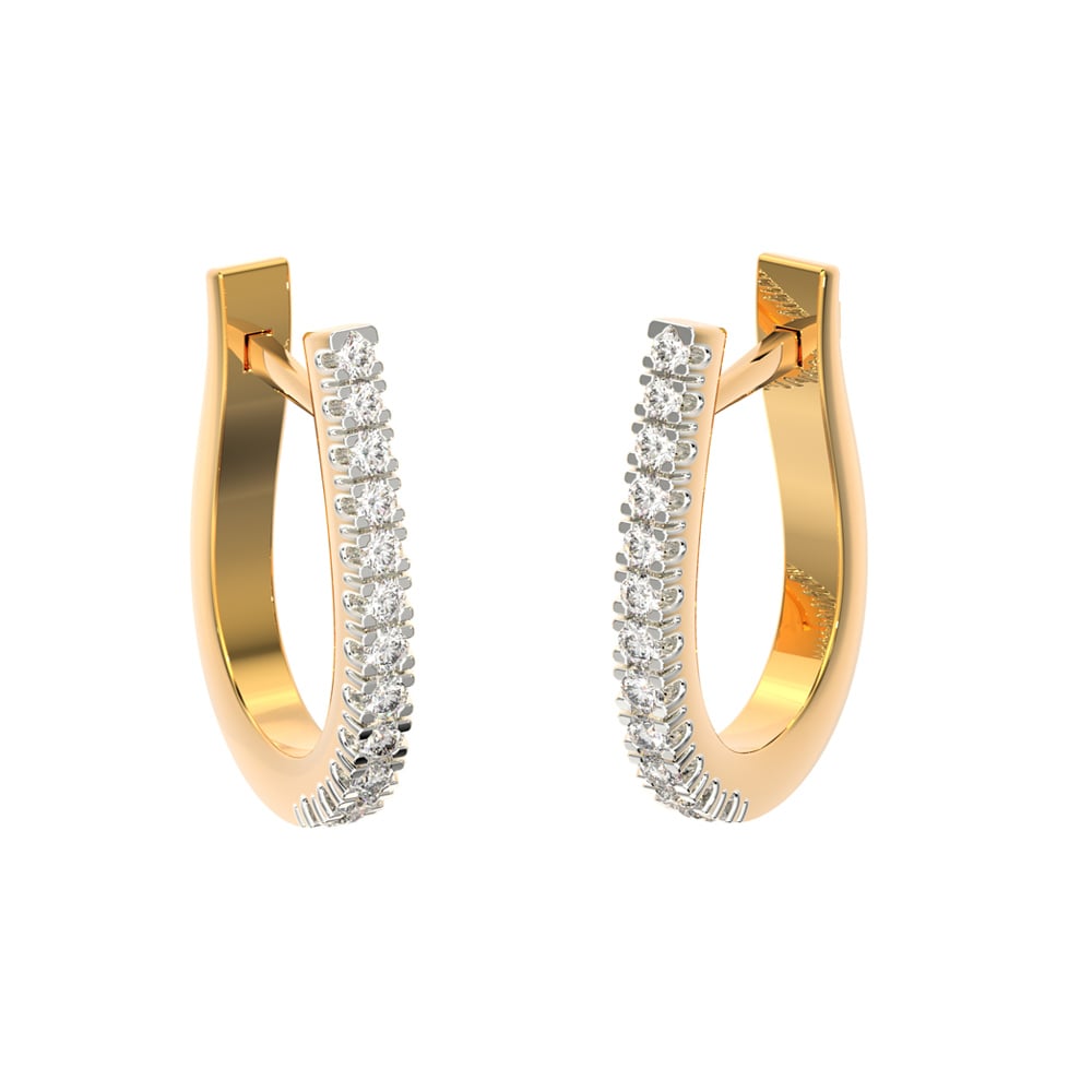 Lock Earrings in Gold – Foxy Originals