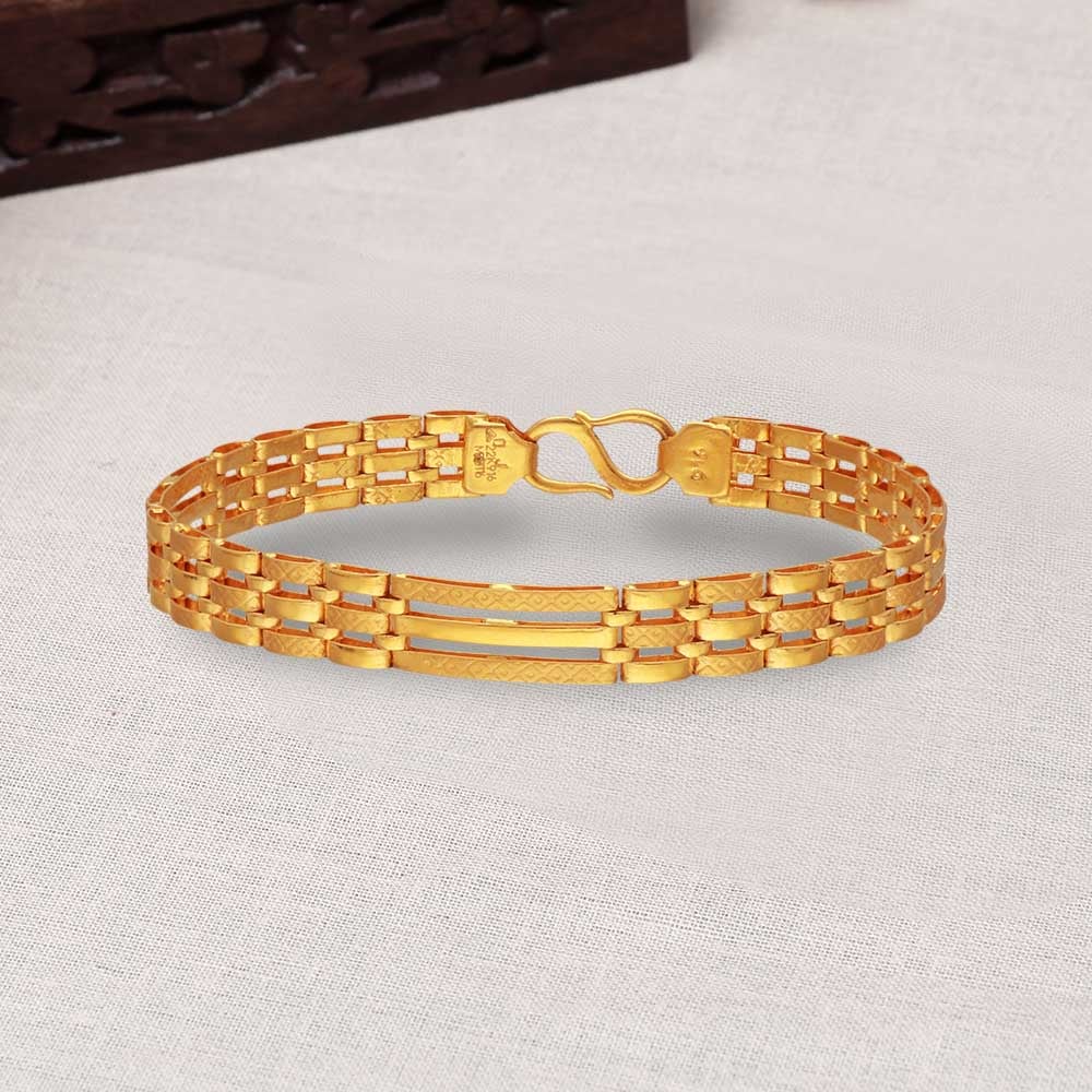 Buy 22Kt Gold Cartier Bracelet For Men 65VI331 Online from Vaibhav Jewellers