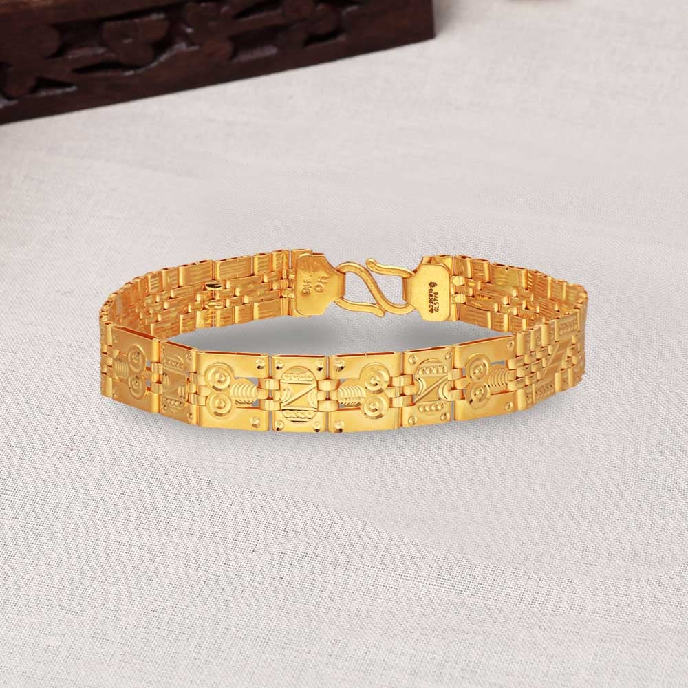 Buy Elegant Empire Gajra Bracelet 22 KT yellow gold (10.5 gm). | Online By  Giriraj Jewellers
