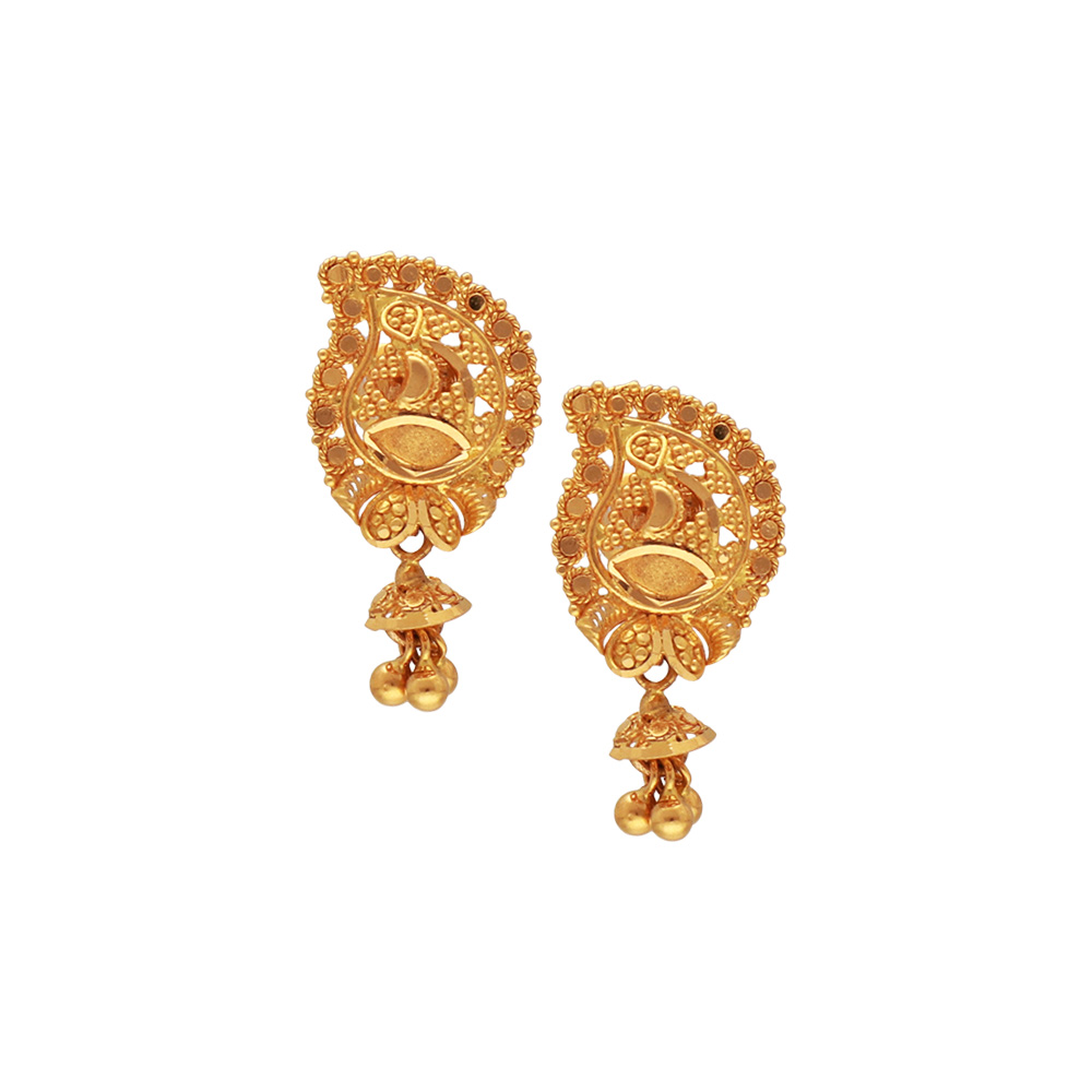 Gold Earrings for Women | Indian gold jewellery design, Gold earrings  designs, New gold jewellery designs