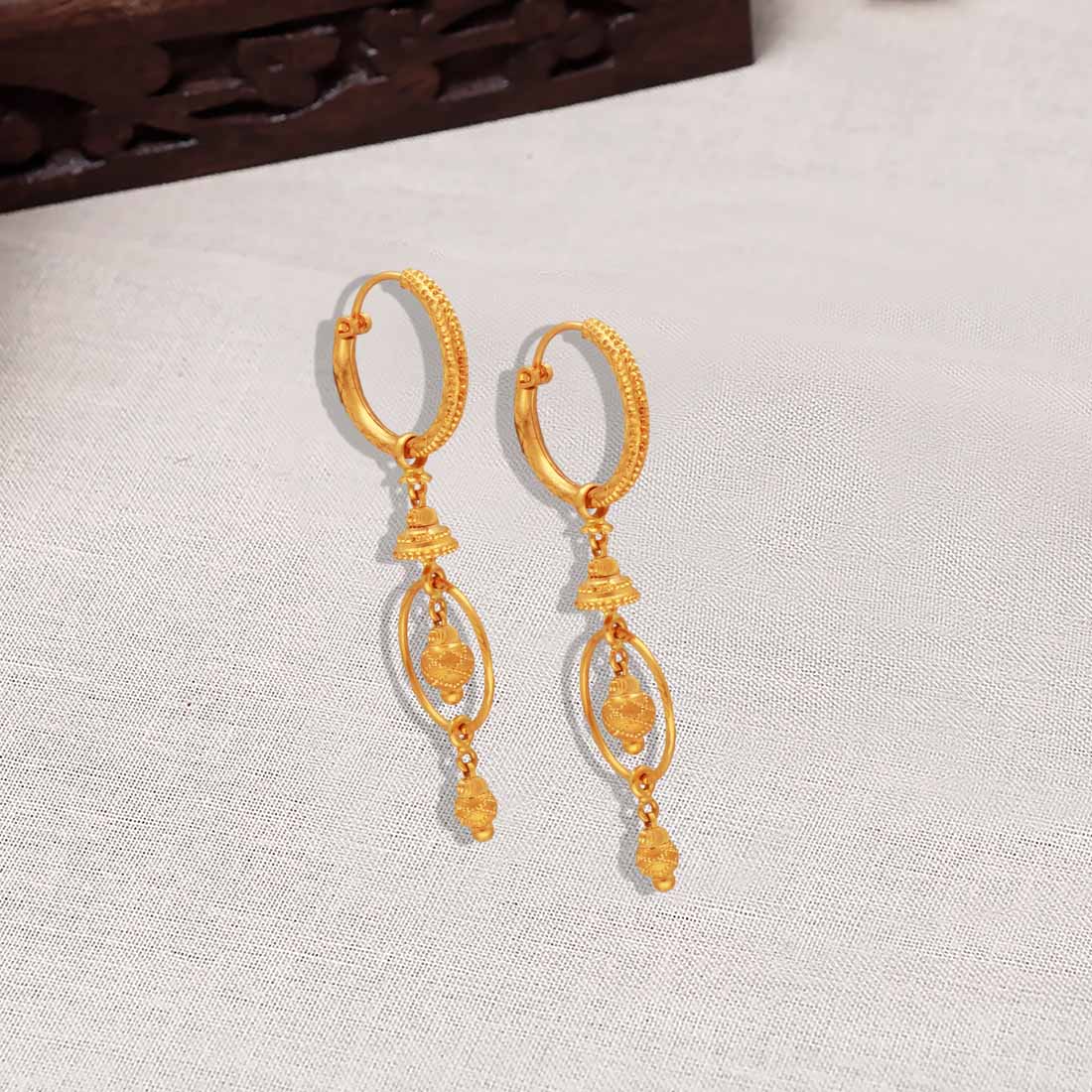 Real 14k yellow gold Earrings – Karizma Jewels