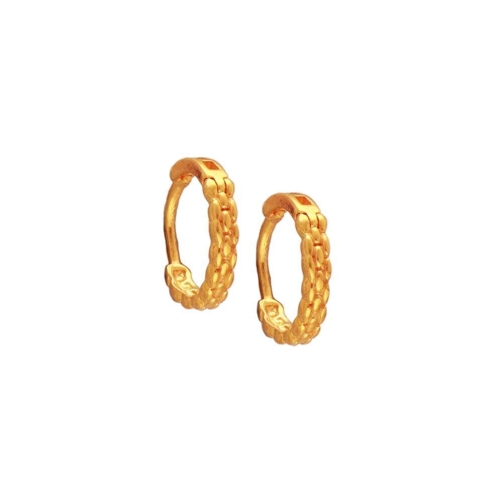 Buy Small 14k Rose Gold Polished Tube Hoop Earrings Polished Lightweight  for Children Kids Free Shipping Online in India - Etsy