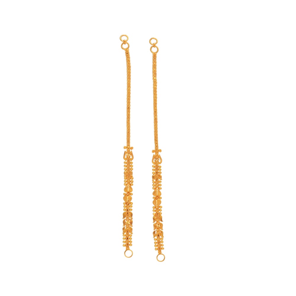 Flipkart.com - Buy SHUBHAM GOLD Kaan Dhungri Brass Stud Earring Online at  Best Prices in India
