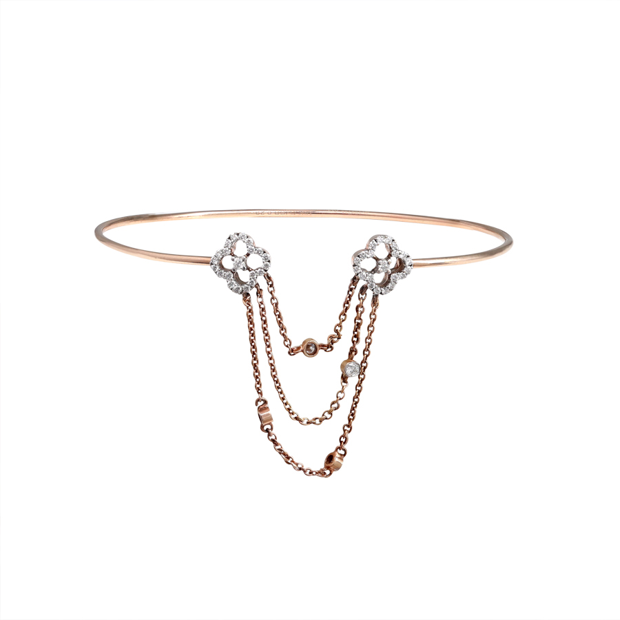 Chain Linked Diamond Bracelet_1