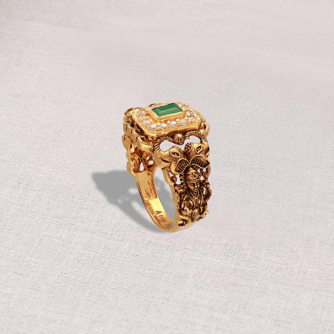 Brand Jewelry Vintage Antique Gold Color Crystal Ring For Men Stainless  Steel Big Square Stone Finger Ring Male Men Jewelry - Rings - AliExpress