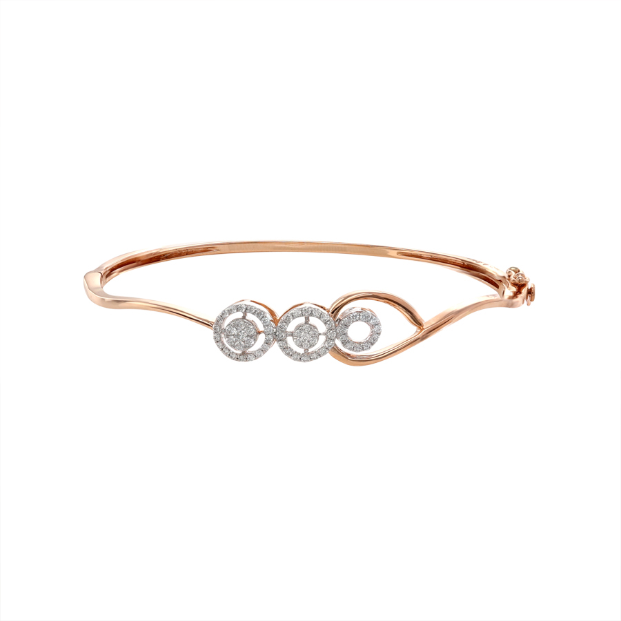 Rose Gold Diamond Bracelet_1