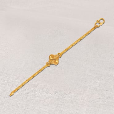 Gold Plated Design Bracelet Kada – sljewels.in