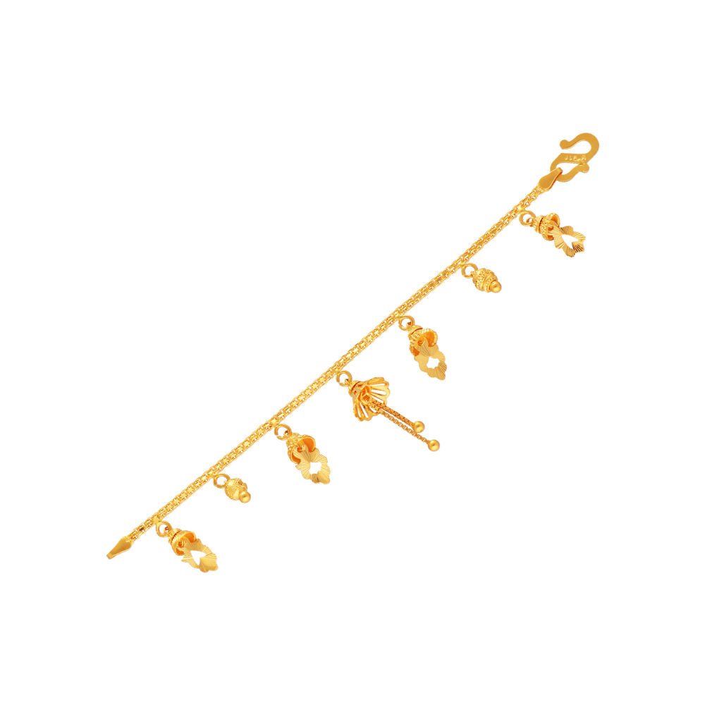 Ensley Yellow Gold Bracelet 916 Gold PLW0091121(S)