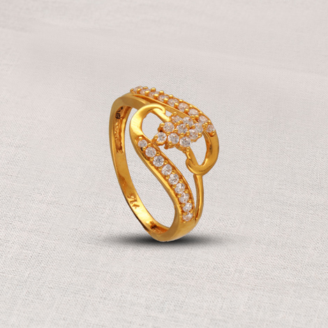 14 Karat White Gold 3 Stone Diamond Ring 1/2 CT - Charisma Jewelers