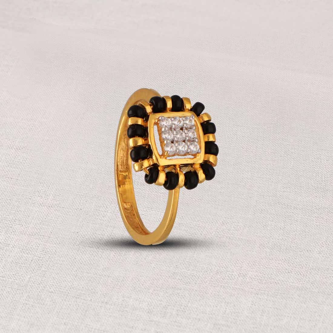 harmtty Ladies Bead Ring Cute Love Heart Star Ring Decoration Elegant  Jewelry Accessories Fashion White Black Beads Finger Ring Anniversary Gift  - Walmart.com