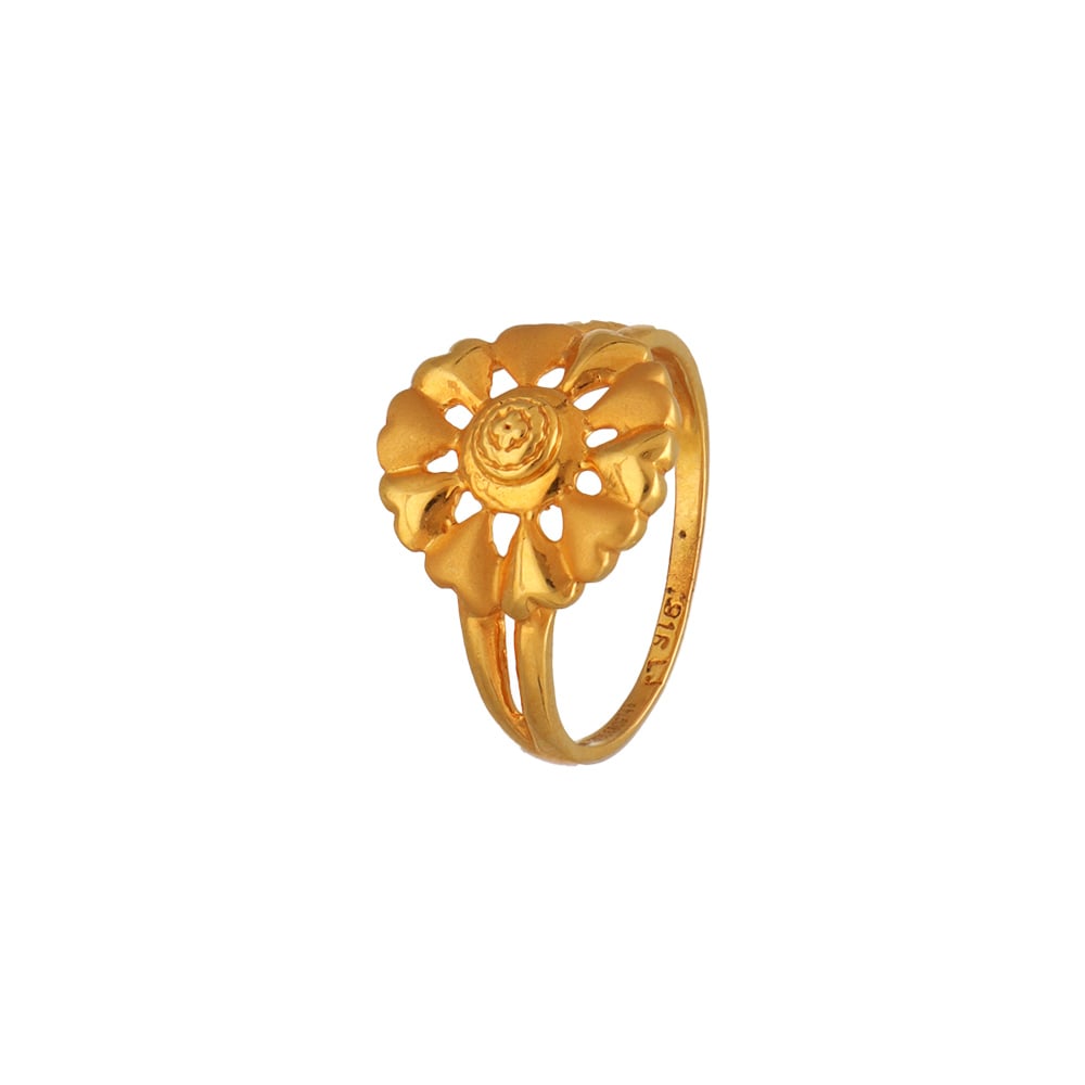 Connected Heart Rose Gold Adjustable Ring - Buy Now From Silberry