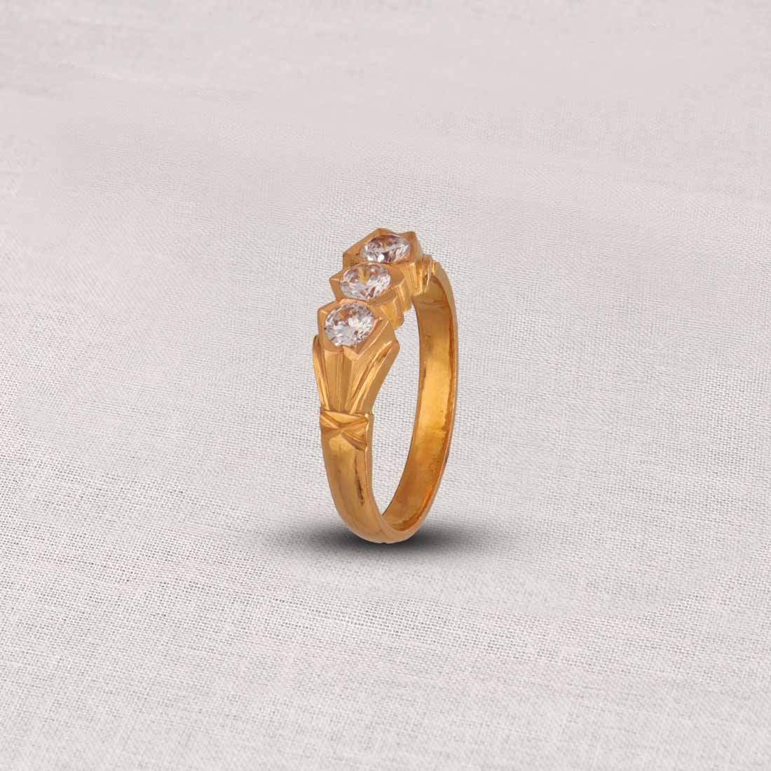 14k Bangkok gold ring with color stone | Shopee Philippines-as247.edu.vn