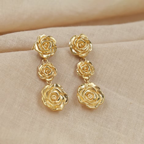 5 Black Diamond Earrings Rose Gold Studs Curved Crawler Earrings | La More  Design