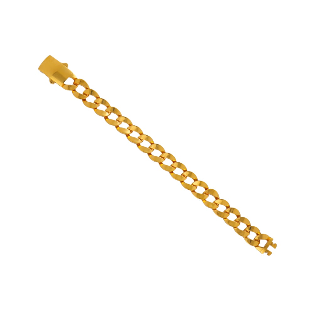 Weaving Texture Rose gold Bracelet - Devi Jewellers