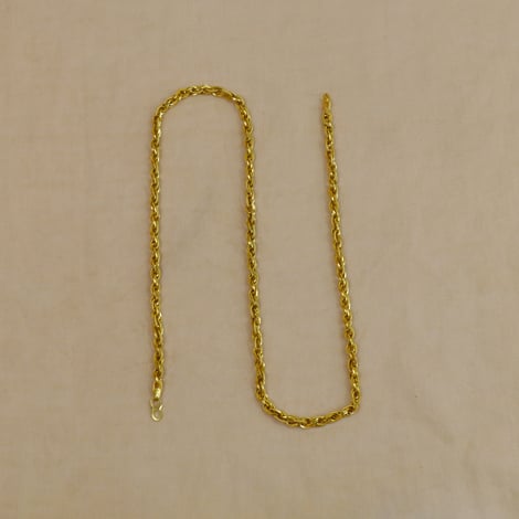 Thin Gold Chain Necklace – Friction Jewelry Inc