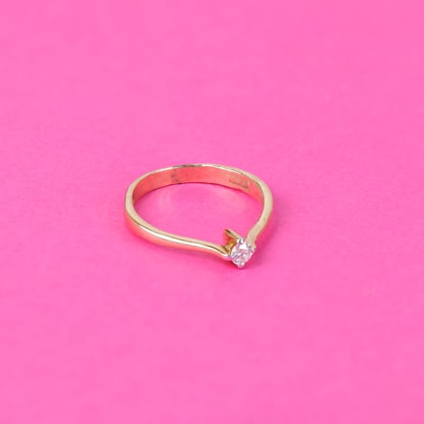 Designer 1 Carat Solitaire Platinum Engagement Ring for Women JL PT 66