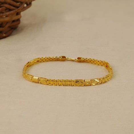Twisted Bracelet for Ladies in 22kt gold, order online