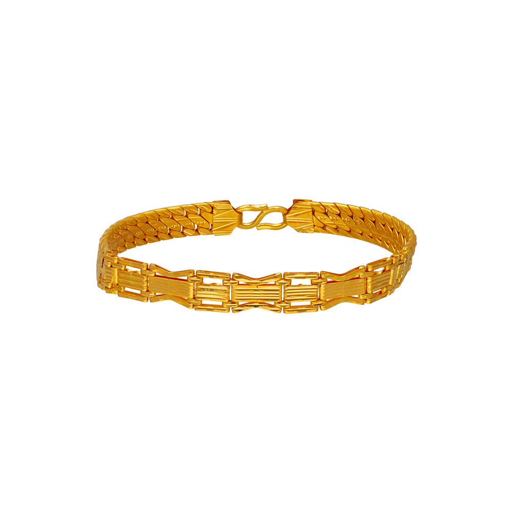 Urban Uproar - gold - Paparazzi mens bracelet – JewelryBlingThing