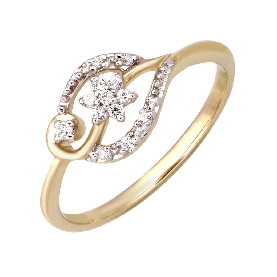 Spring Blossom Diamond Ring