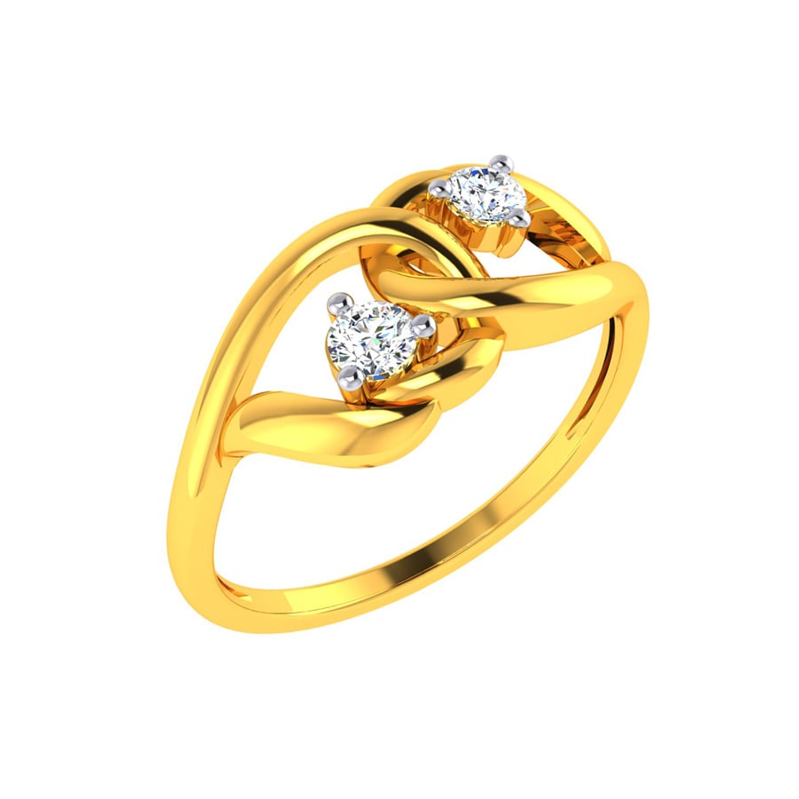 22K Twirl Gold Ring_1