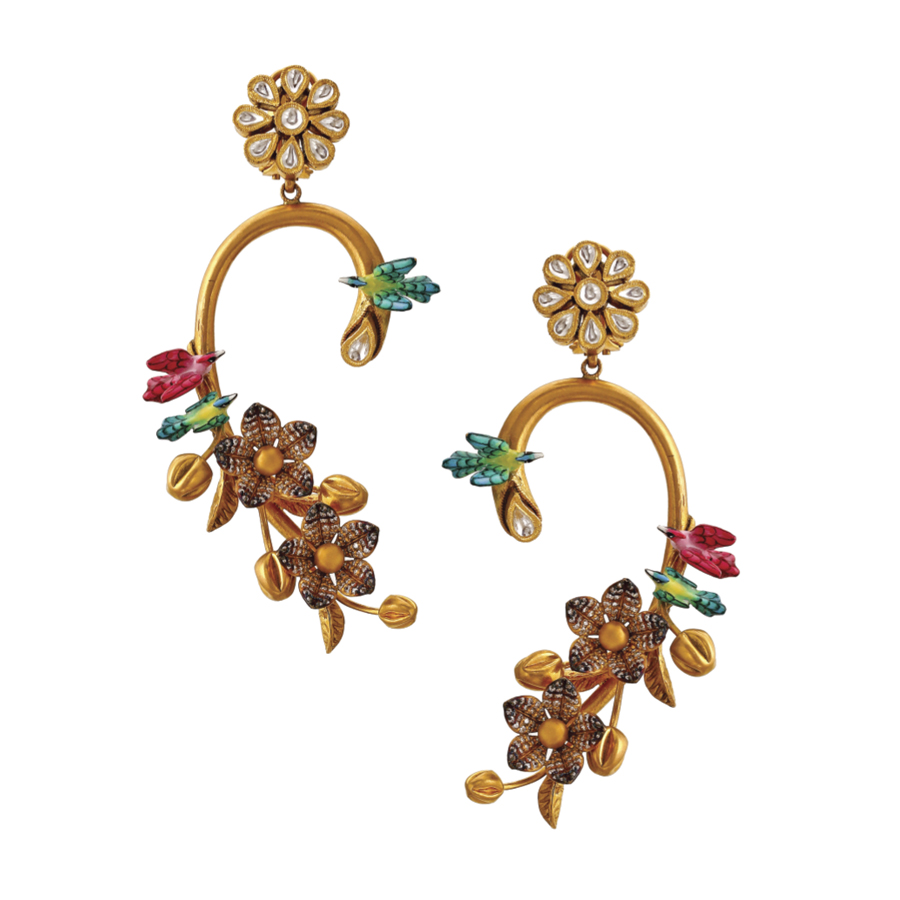 Enchanting Floral Earrings