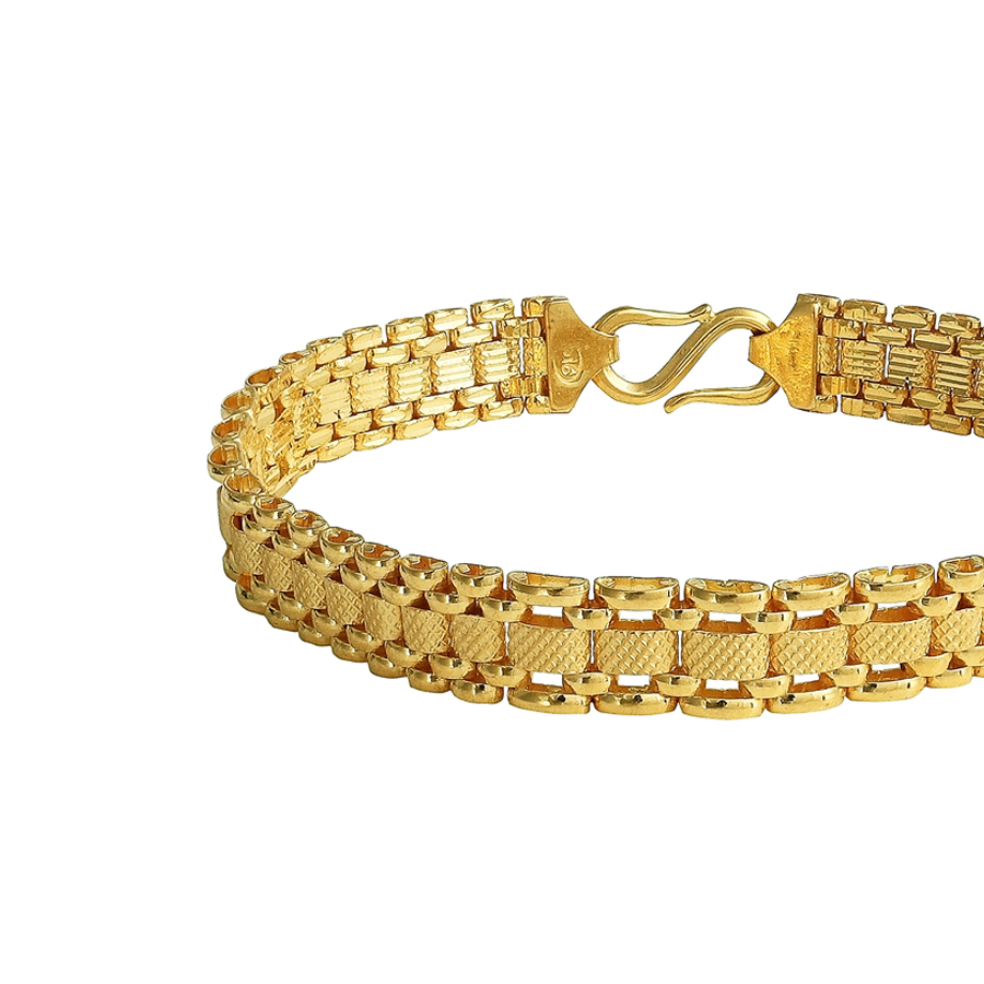 22K Gold Men Bracelet 165VG1779