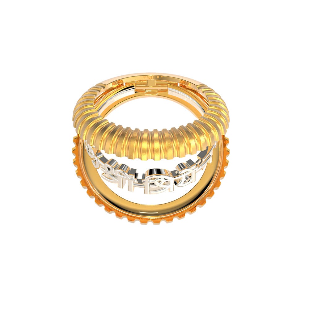 0.70cts. Heart Cut Solitaire Diamond Split Shank 18K Yellow Gold Ring
