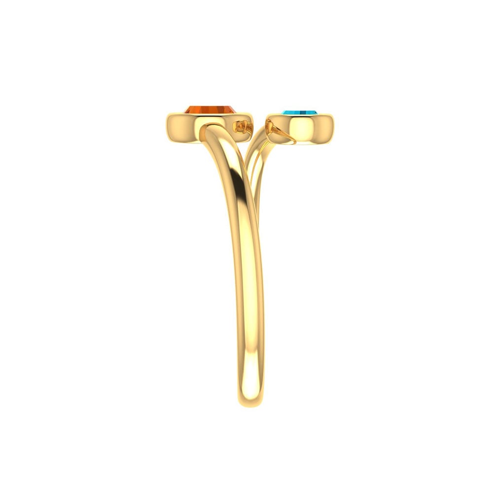 Vaibhav Jewellers 14k Gold Ladies Ring 483DA220_5
