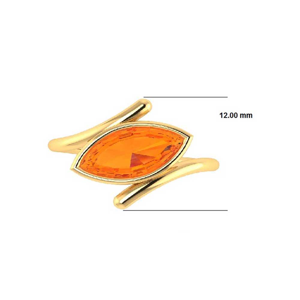 Vaibhav Jewellers 14k Gold Ladies Ring 483DA221_3