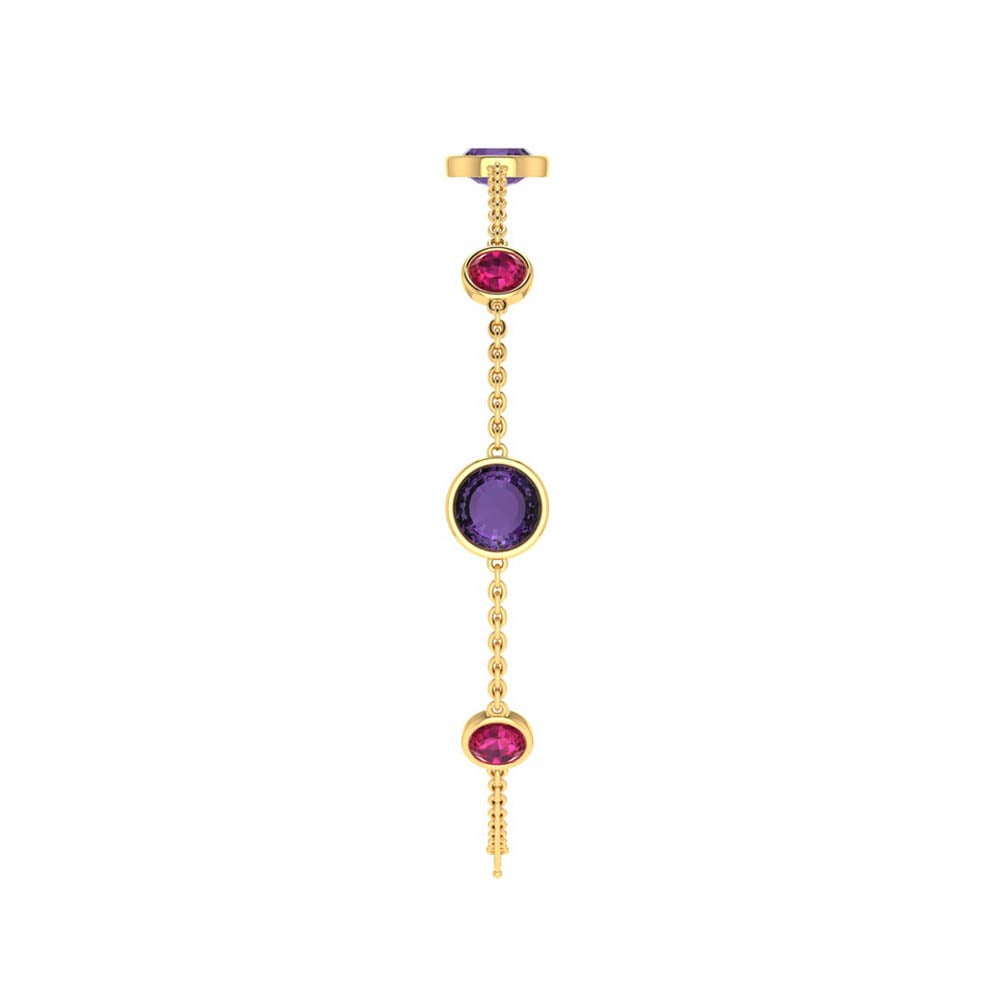 Vaibhav Jewellers 14k Fancy Gold Bracelet 486DA78_5