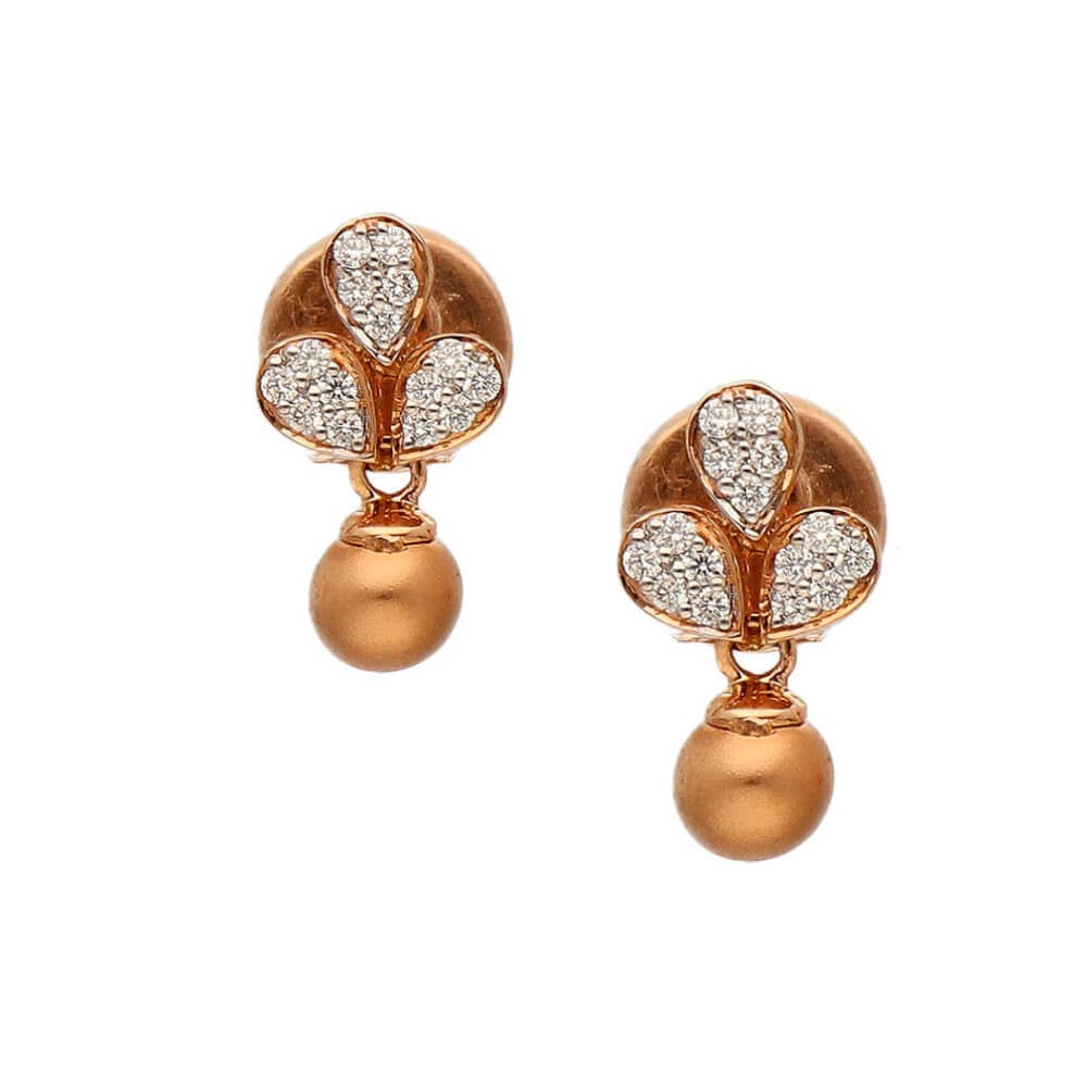 Vaibhav Jewellers 18K Diamond Earrings 155VH3095_1