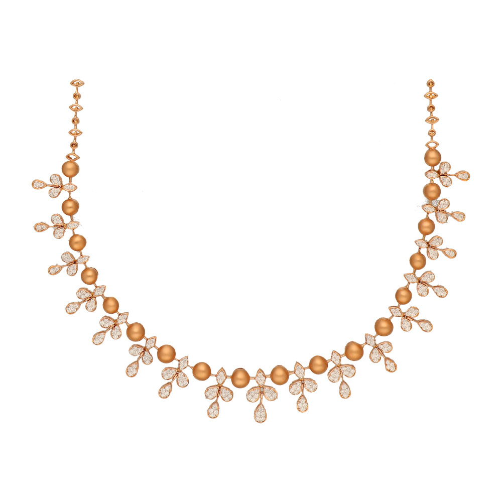 Vaibhav Jewellers 18K Diamond Necklace 159VG4141_1