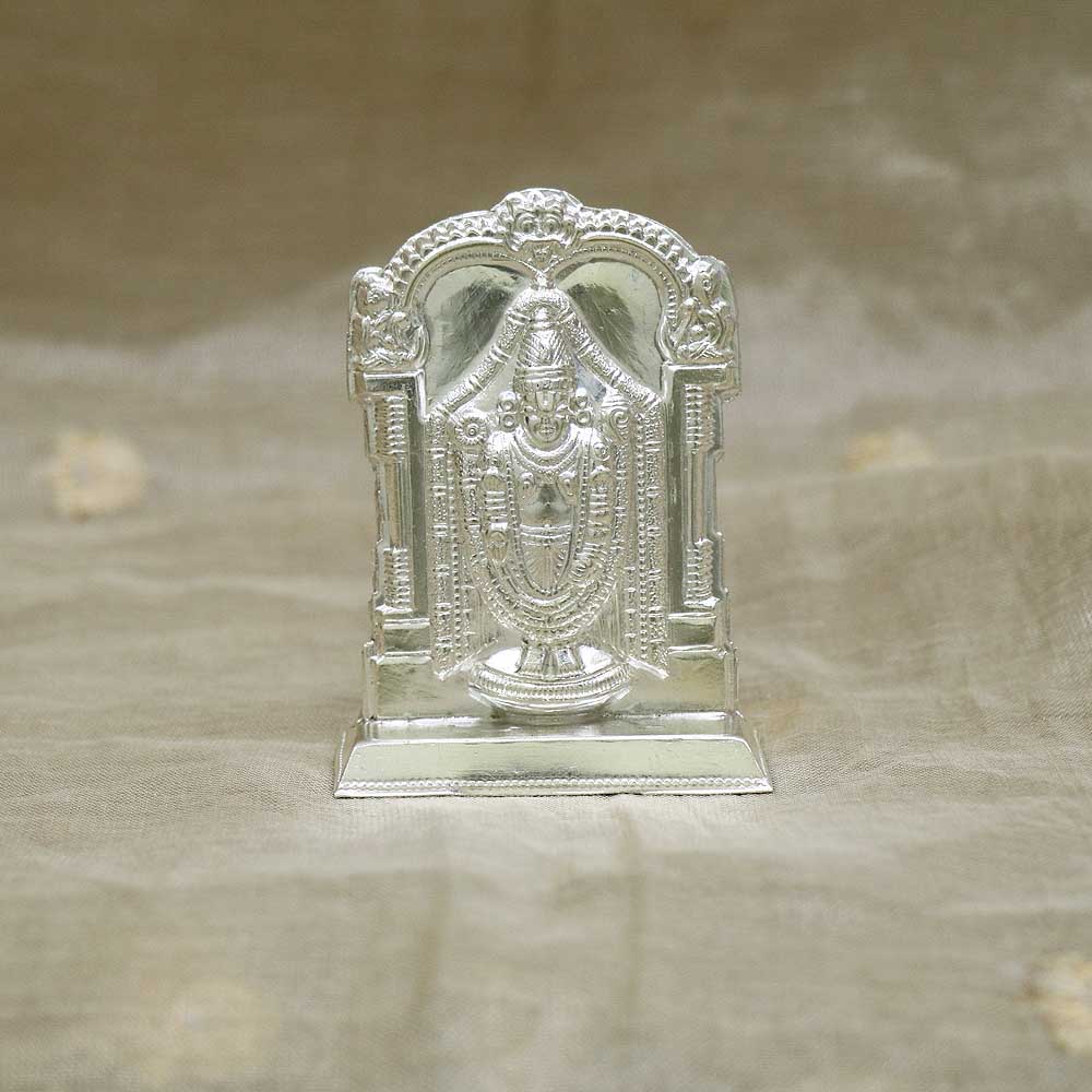 Vaibhav Jewellers Silver Lord Venkateswara Idol 354VA9210_1